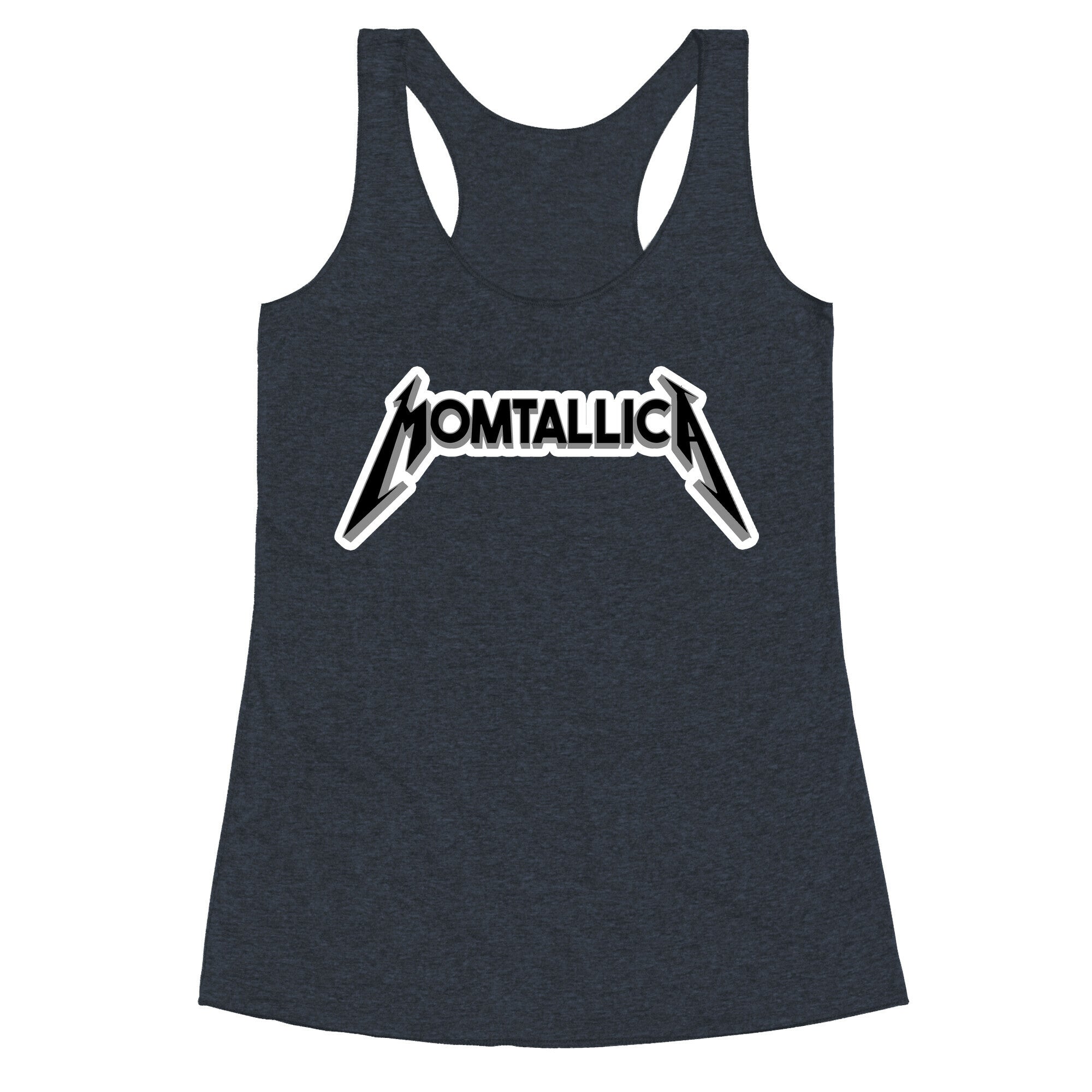 Momtallica Racerback Tank